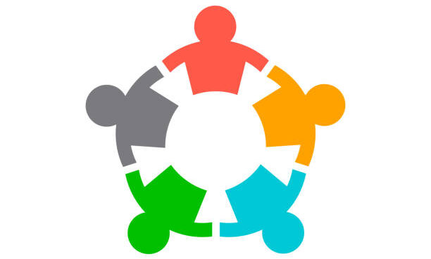Concept of business people for banner or background.